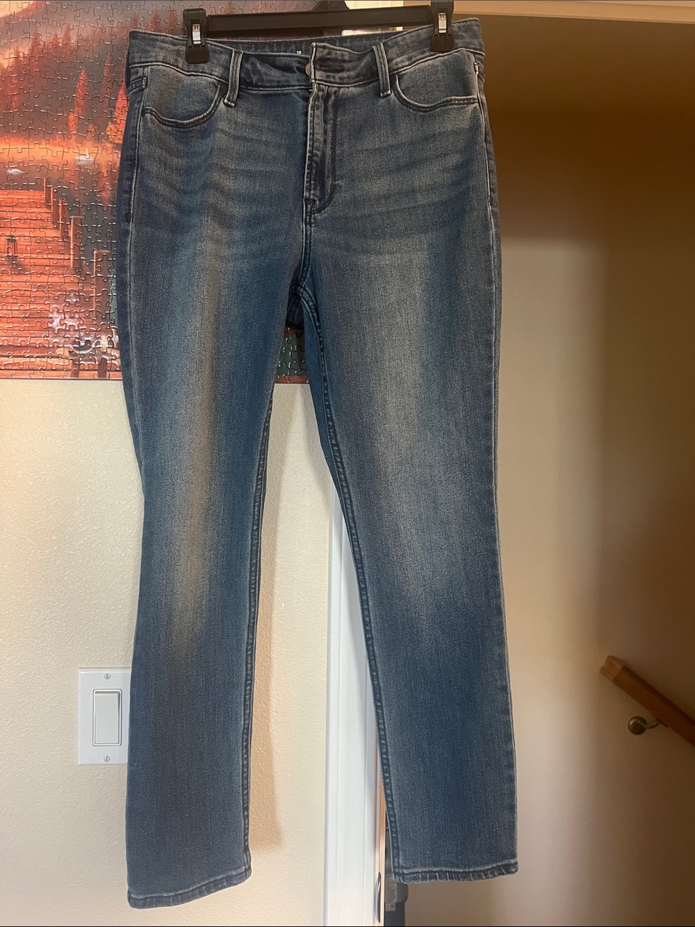 Old Navy Women's Blue Skinny Jeans